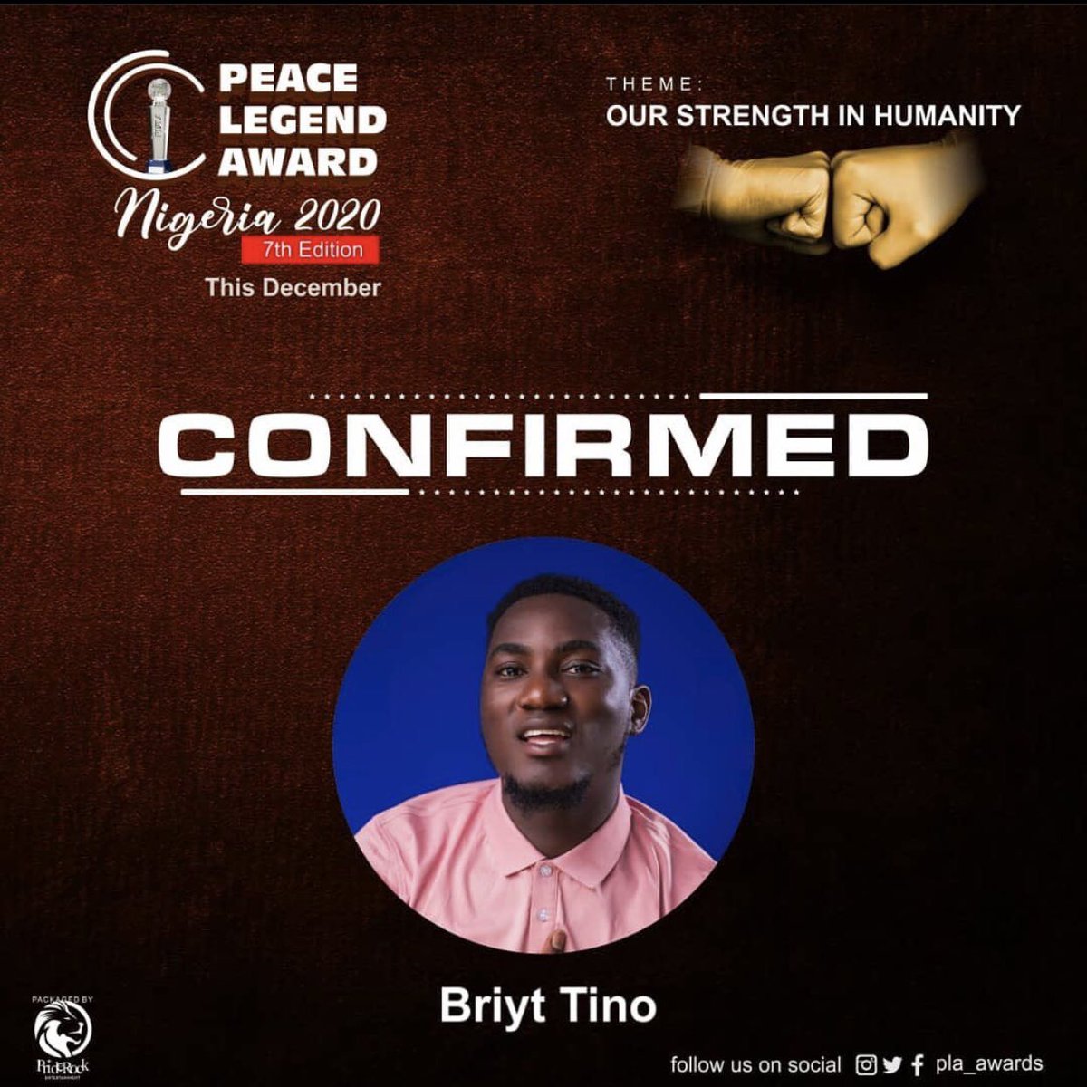 Pla_Awards's tweet photo. It’s today 💃🏾💃🏾

Peace Legend Awards @pla_awards  Nigeria’s most celebrated award; rewarding excellence in businesses, personalities, industries and firms presents to you the 7th edition 

Lagos Oriental, 4pm
Host @ushbebecomedian 

#Peacelegendawards https://t.co/WqW1Rqfexr