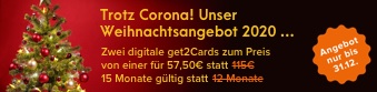 get2card's tweet image. Die Card für sich selbst ist ein Abo und verlängert sich nach 15 Monaten automatisch um weitere 12 Monate. Die geschenkten Codes können bis zum 31.03.2021 aktiviert werden, sind danach für 12 Monate gültig &amp;amp;verlängern sich nicht automatisch.#Xmas  #weihnachten #geschenk #berlin