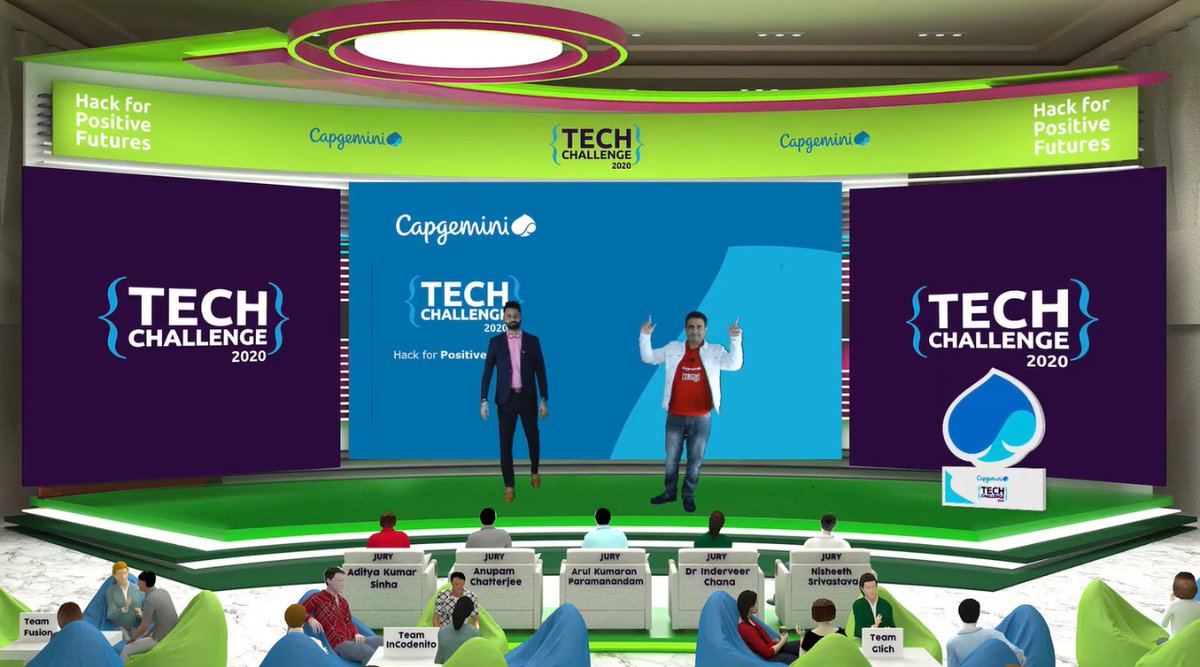 CapgeminiIndia's tweet photo. Thatβs all from us. We will be back with the new edition of #TechChallenge next year.
Till then, signing off! π
#TechChallenge2020 https://t.co/vxk6zrtjjv