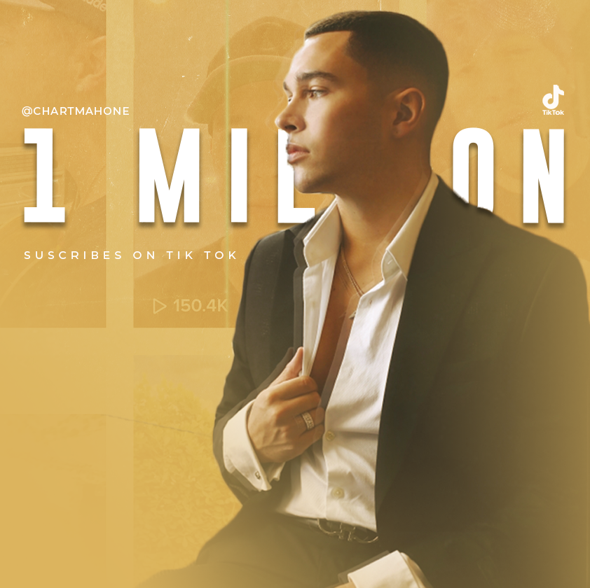 ChartMahone's tweet image. Austin surpassed 1 MILLION subscribers on Tik Tok.