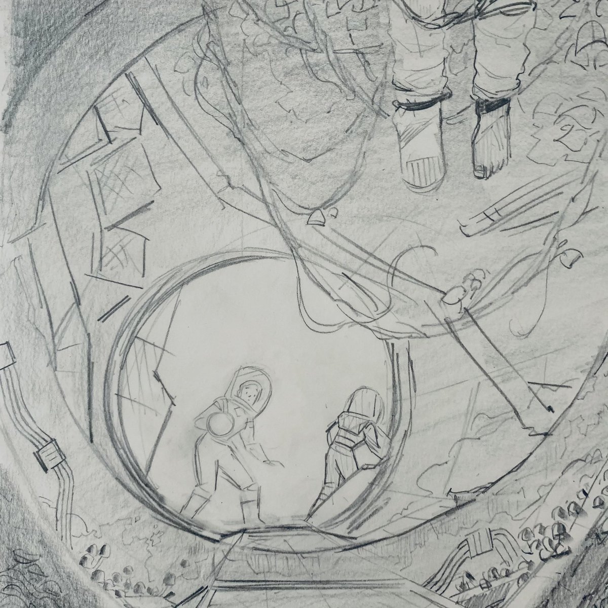 redherringdraws's tweet image. #90daysofscifi