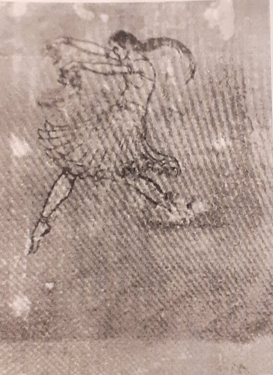 3/Another mural by Grace of a "Dancing Ballerina Girl" on the wall of her cell which has since disappeared. Photographed in the late 1950s by George Morrison during filming of Mise Éire in the gaol.