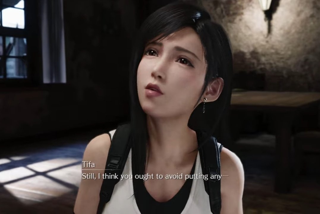 Tifa has such a kind heart 