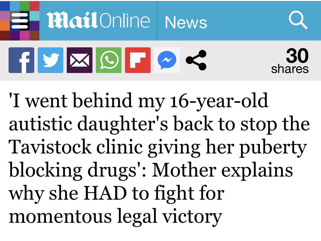 This is the story of a CONTROLLING mother who has DESTROYED the lives of many trans kids, including potentially, her own.And all based on ASSUMPTIONS of  @TaviAndPort, a service she’s not yet entered!Her prejudice goes ‘mask off’ in this article...  https://archive.is/dtMKo 