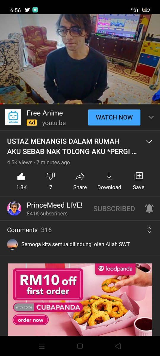 nrlhdda_'s tweet photo. @PrinceMeedONLY I've been waiting for whole day. Harap everything will be okay. Semoga kita dilindungi oleh Allah SWT https://t.co/bKzOM4xFRY