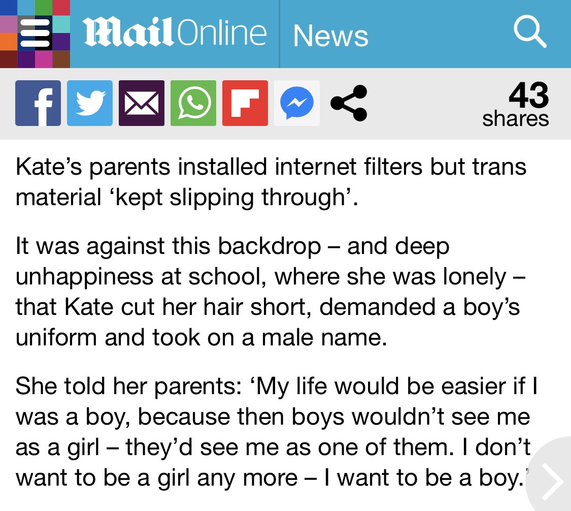 So, ‘Mrs A’s’ child tells her she’s trans, so what does ‘Mrs A’ do... Cut off access to any support, then take the ONLY NHS clinic that can help her child to court in order to make ABSOLUTELY SURE her child can’t get treatment!!! 