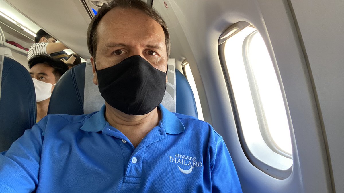 RichardBarrow's tweet photo. Someone was asking if I’m being sponsored by the Tourism Authority of Thailand as I’m always wearing their Amazing Thailand shirts and caps. The quick answer is, no. I actually bought the shirts myself for 300 Baht. I don’t have any sponsors or advertisers. I do this for fun. https://t.co/PAscfGpmu6