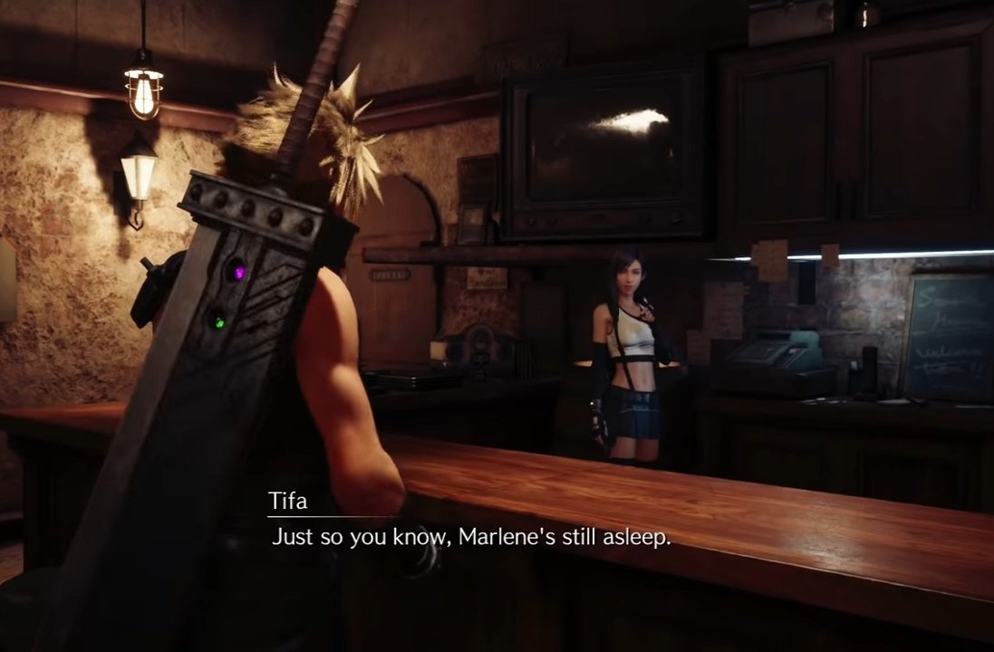 Tifa's gonna be the best mommy 