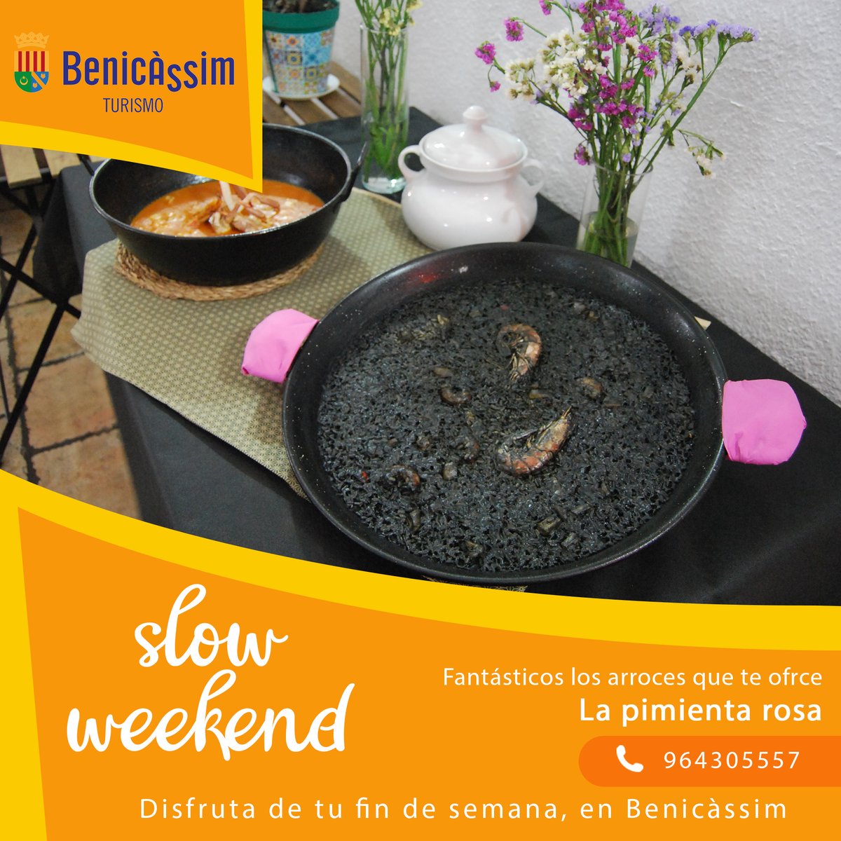 tmobenicassim's tweet image. Una gran y deliciosa oferta gastronómica de arroces en La Pimienta Rosa. Reservas 📞 964 30 55 57 #SlowWeekend #Benicàssim