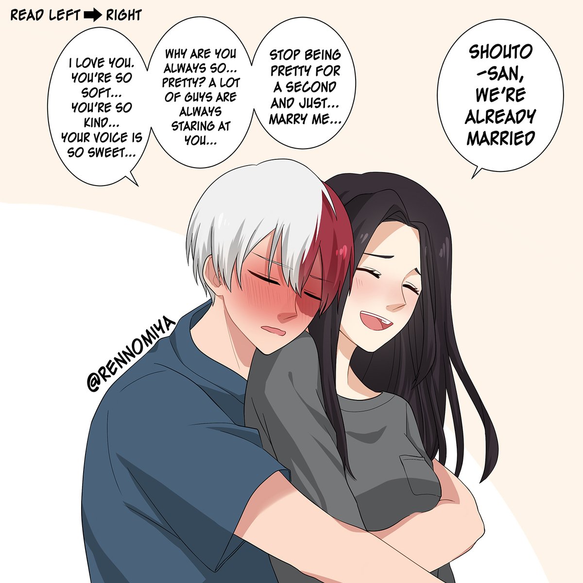 And then he fell asleep smiling after #todomomo #轟百