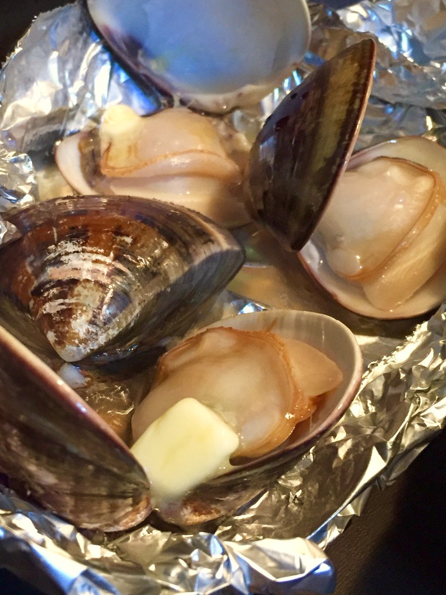 ジョカチョ きまぐれクックさんの動画に影響されてハマグリの炊き込みご飯とバター醤油焼き 作ったけどばちこり上手い あと何気に人生初ハマグリ