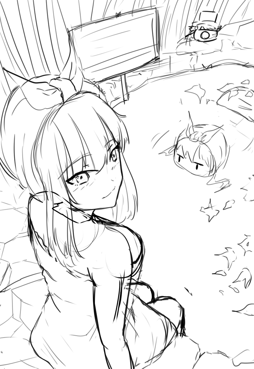 #絵描きさんと繋がりたい 
#イラスト 
3点透視ラフ画です! 