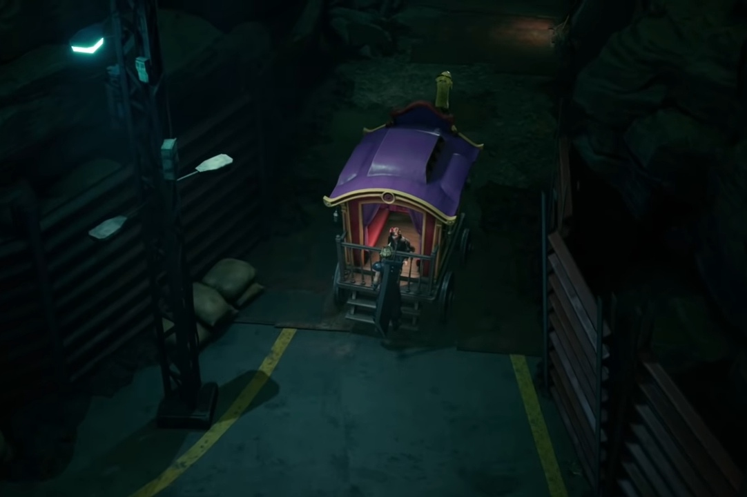 Cloud and Tifa are separated and reunited several times in part one 