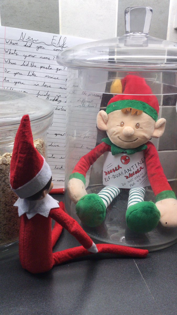 spinalinjurylaw's tweet photo. “New Elf” has arrived, is in quarantine, and my daughter has an awful LOT of questions for him! 😂
🧝 👧🏽 ????!
#ElfIsolation @SIA_CaseMan https://t.co/IlmQ3zIzwF