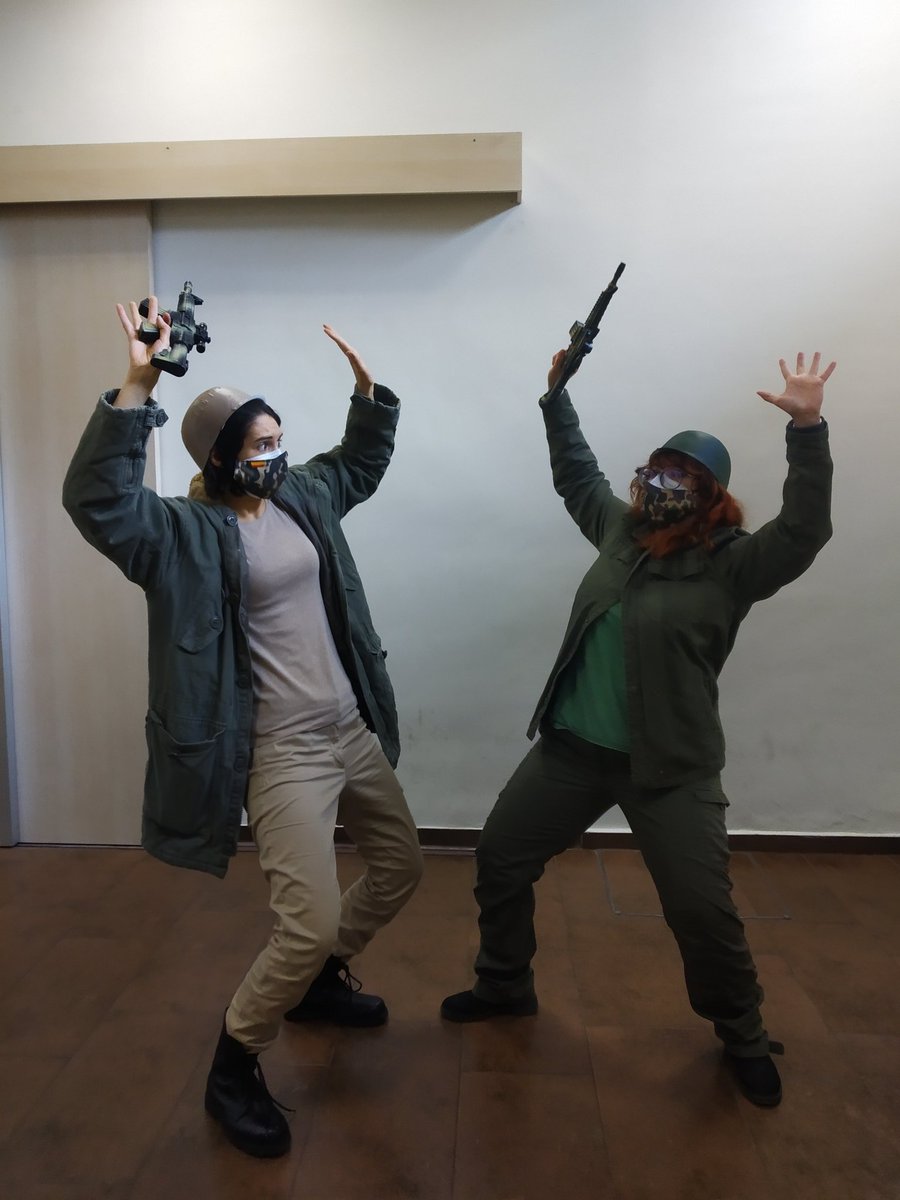 Asoc_Whatever's tweet photo. Por último hoy presentamos a nuestros protagonistas Zapo y Zepo interpretados por @Meigafest 
@TheGreatSay https://t.co/0vja3LLVo9
