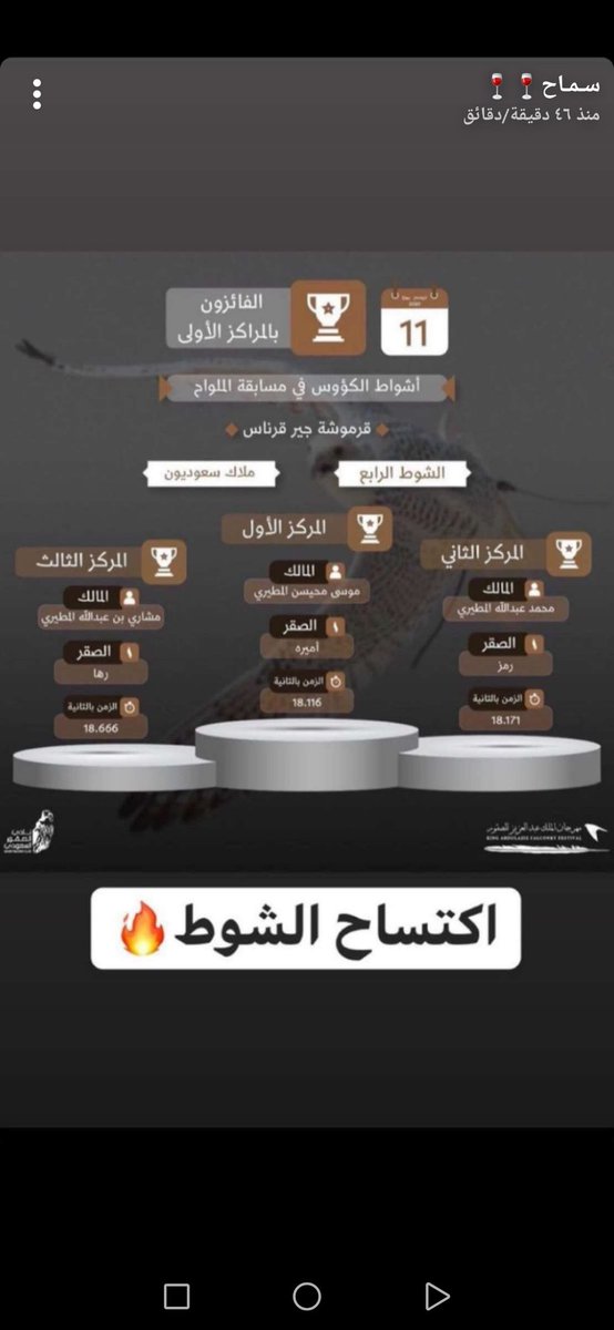 اكتساح مطير لشوط الصقور  حي هالروس في ذمتي