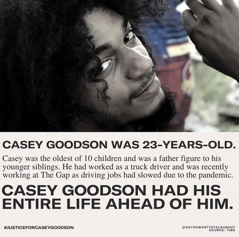 ohsheb's tweet photo. DEMAND TRANSPARENCY!!!
Do not remain silent.
#JUSTICEFORCASEYGOODSONJR #WeStandWithTank #JusticeForCasey #CaseyGoodsonJr https://t.co/WmoNs9j14h