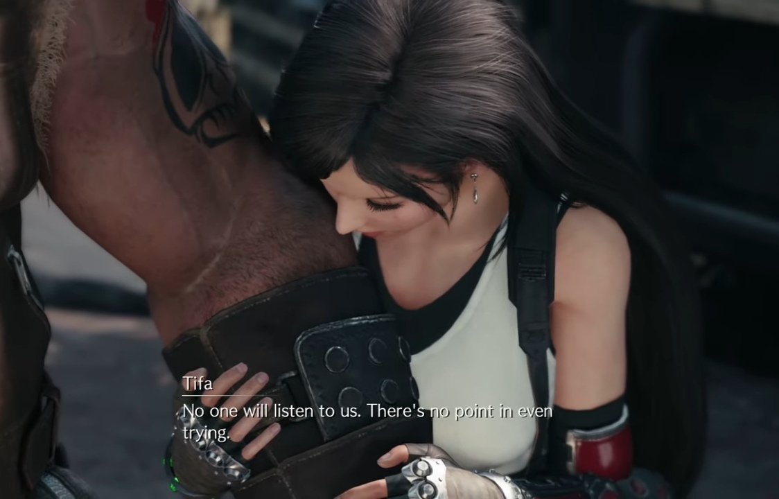 Tifa's uncertainty is one of her more interesting character flaws 