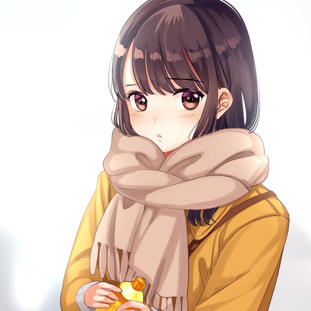 茉崎ミユキ 6 6コミティア へ16a いっちゃんさんのかじかんだ手を温めてくれる優しさにほっこり