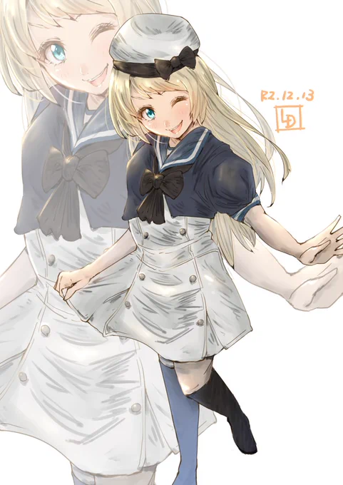 『My Darling!What,撮影?Okey!Jervisに任せておいて!ヾ(*'∀`*)ノ』
#ジャーヴィス
#艦これ版深夜の真剣お絵描き60分一本勝負
#艦これ版真剣お絵描き60分一本勝負_20201213
さて、順調に鎮守府内広報誌『KANMUSU』のグラビア撮影は進んでおります!( ゜д゜ )彡 