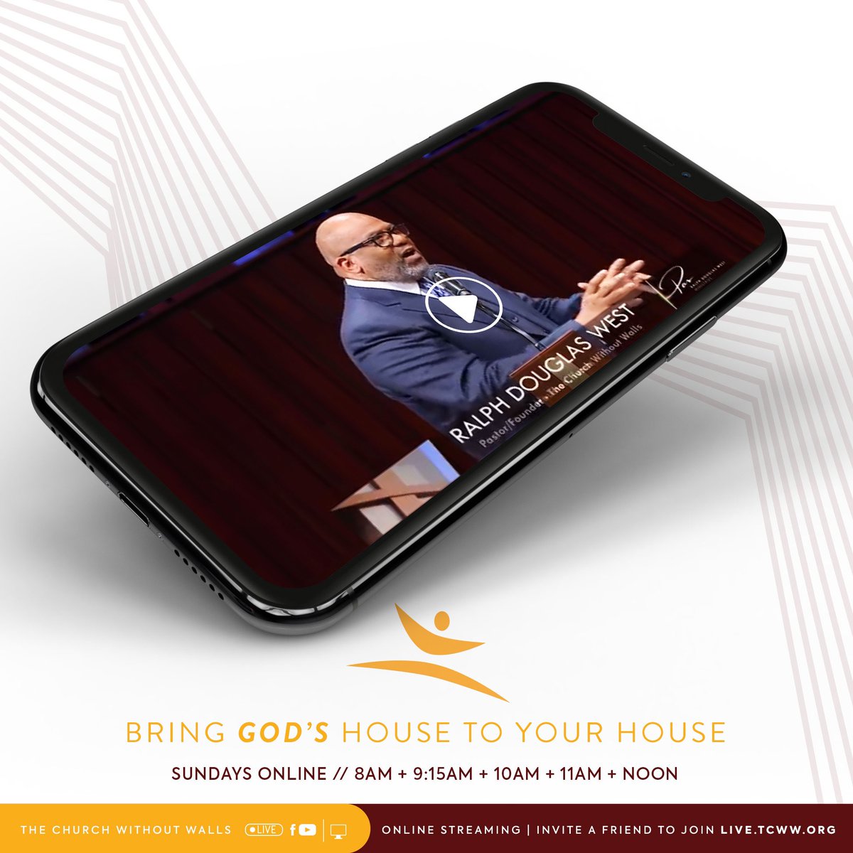 pasralphwest's tweet image. In this season of Advent, join virtual worship with great expectation as you Bring God’s House into Your House. Live.tcww.org #beencouraged #Pas45