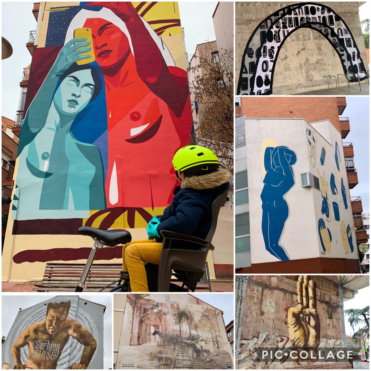 carlosminguez's tweet photo. Arte en la calle!
Hemos aprovechado la mañana del Domingo para visitar los nuevos murales de Valladolid. 👌 
#ValladolidActiva #Valladolid https://t.co/4X87jEUvJU