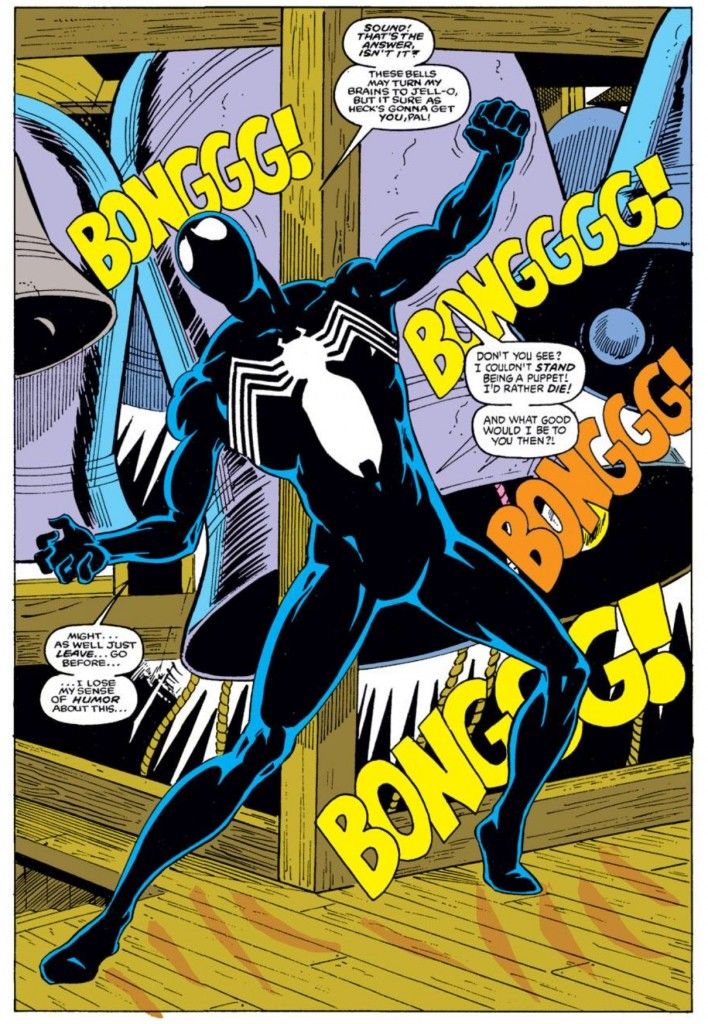 After finding out it was alive and slightly messing with him(it would take his body out on joyrides, which was enough for Spider-man to want it gone) in Web of Spider-man he went to a bell tower to get rid of it once and for all and that was that for...a bit.