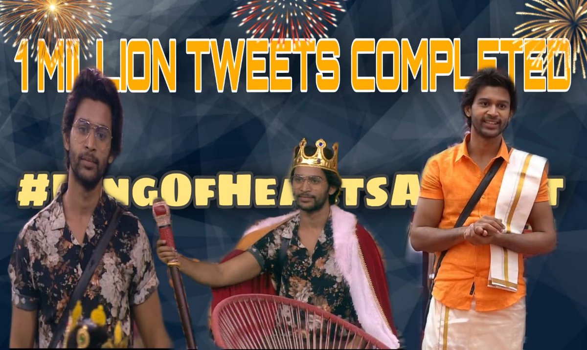 lokireddy28's tweet photo. #KingOfHeartsAbijeet
#Abijeet
@Abijeet
1M successfully completed 🔥
South Indian record....
(During bigg boss) House...
Target 1.1 M
Or 
1.2 M
Comment u r opinion with tag 💥
Abijeetians mass 🔥 https://t.co/H8rpmDoSkC