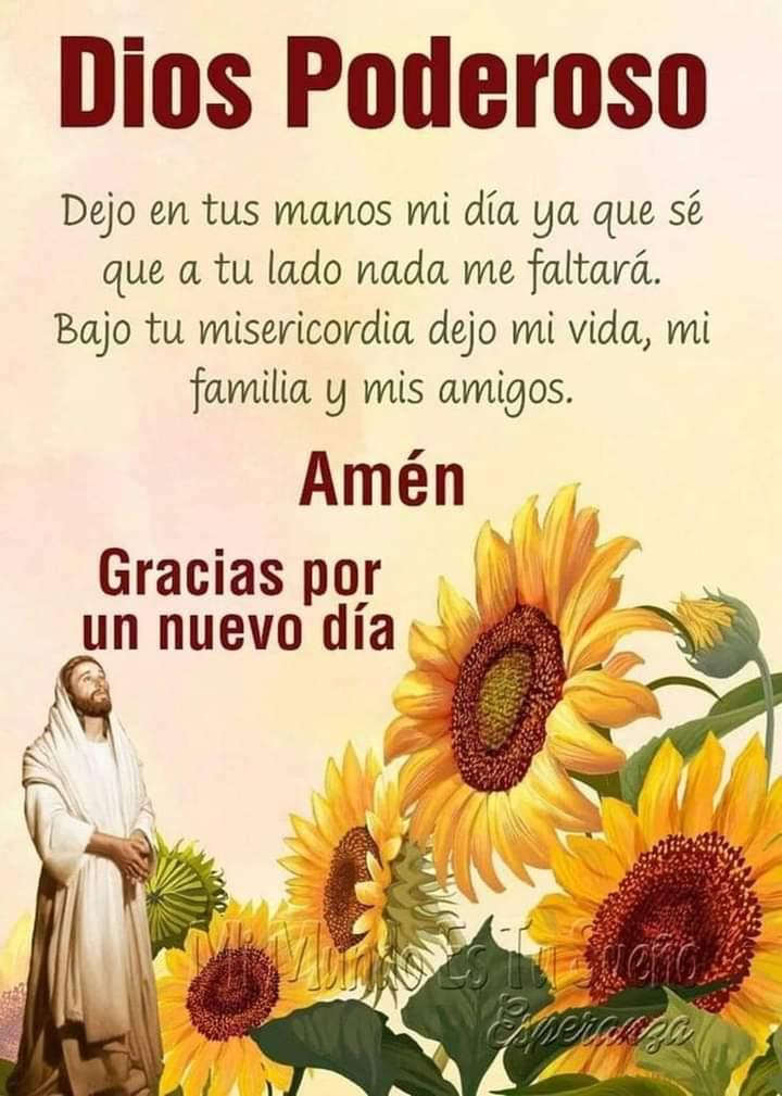 Alberto Mario Salah 在twitter 上 Gracias Senor Mi Dios Por Este Nuevo Dia T Co 5rfirbsur0 Twitter