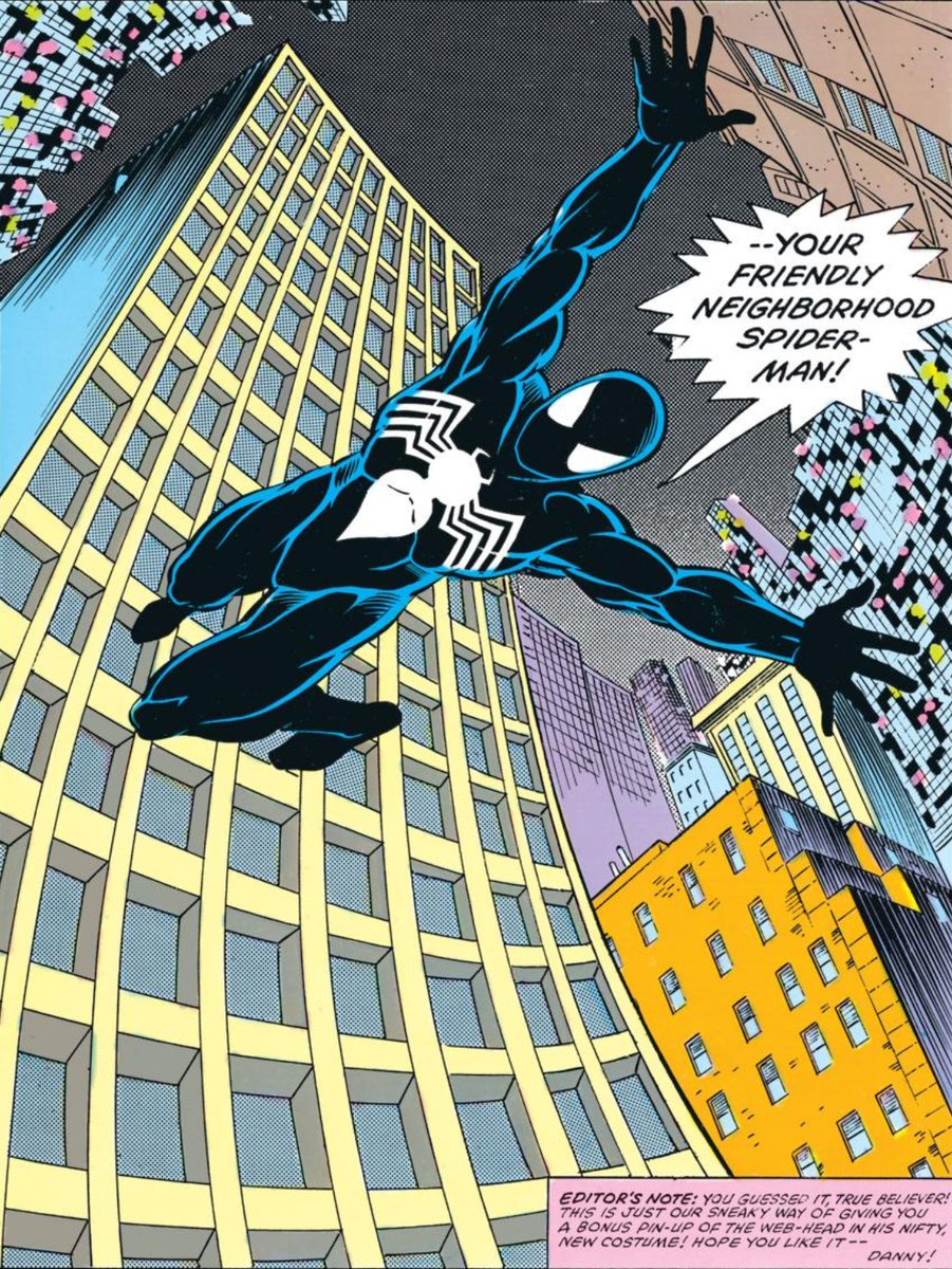Anyway Spider-man switched over to a black costume that was cloth and this became the official look. Spider-man would switch on and off for about 3-4 years, and in the last year of it just had the black. But things change and now well get...to the Todd.