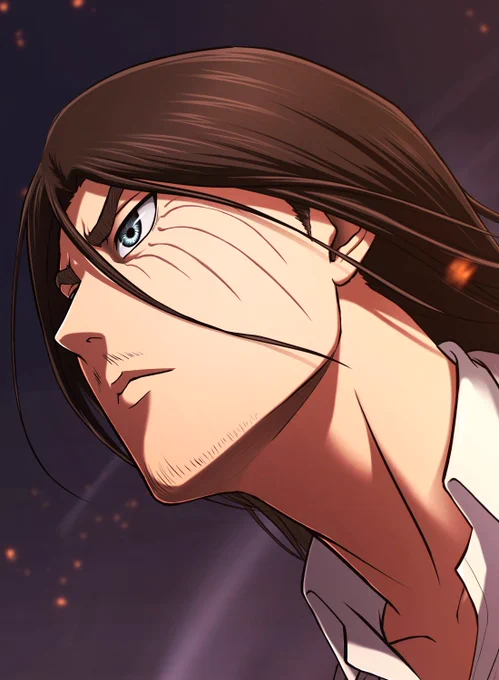 「進撃の巨人 attack on titan」エレン・イェーガーのイラストです。 