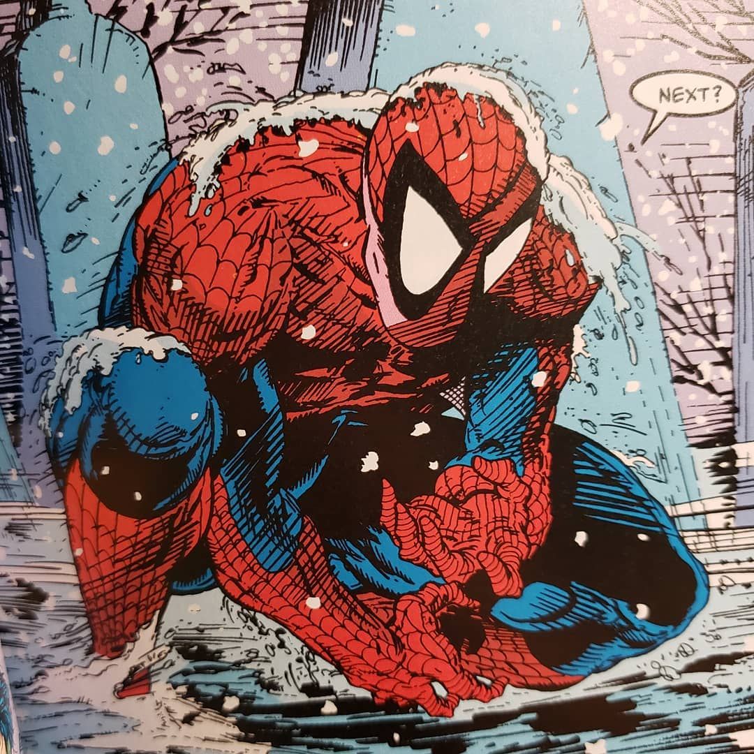 Todd had a preference for the red and blues, and while messing around drew Spider-man with a mouth, alongside David Michlinie they would go on to create Venom together. This is also where we get into the issues with his initial premise.