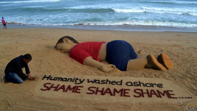 Gbastidas's tweet photo. En 2015 la foto de Alan, el niño que apareció ahogado en la costa de Turquía, puso en relieve la magnitud de la crisis humanitaria en Siria. 

Lo sucedido en Güiria no puede ser normalizado. https://t.co/4bJj0IbTzR
