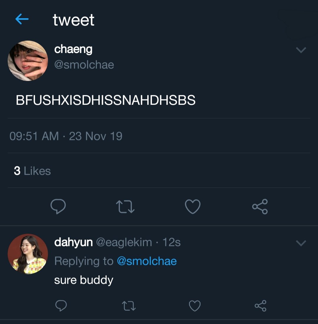 136. hdishdjhsjshdsj yes chae