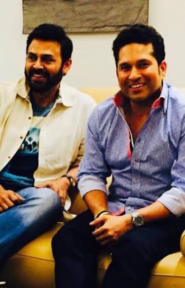 Sachin Tendulkar (@sachin_rt) on Twitter photo Happy Birthday <a href="/VenkyMama/">Venkatesh Daggubati</a>!
Have a year full of success, happiness & good health. Happy Birthday <a href="/VenkyMama/">Venkatesh Daggubati</a>!
Have a year full of success, happiness & good health.