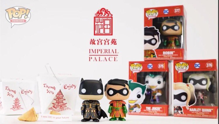 ccollectibles1's tweet photo. Funko Fun TV Reveals: DC Imperial Palace with a Robin Chase variant. 

#colossalstudiosuk
#ColossalCollectibles
#funko #funkopop #funkocollector #funkofamily #funkopops #funkomania #funkoaddict #fun #funkofuntv #DC  #ImperialPalace. #Robin #batman #Chasevariant https://t.co/LyPWhN0eiE