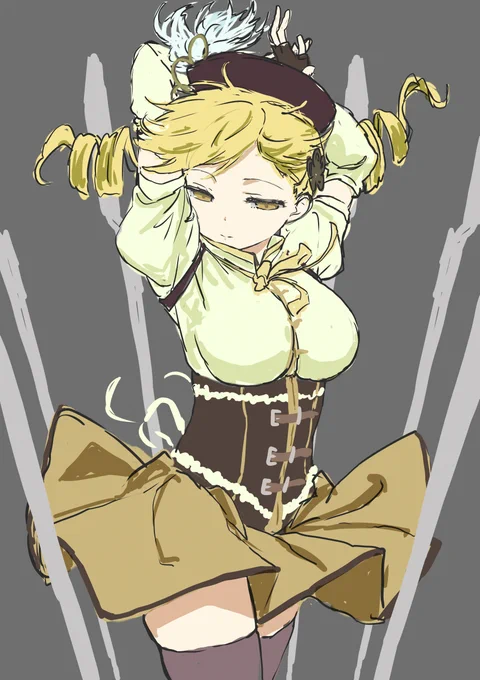 マミさんラフ 