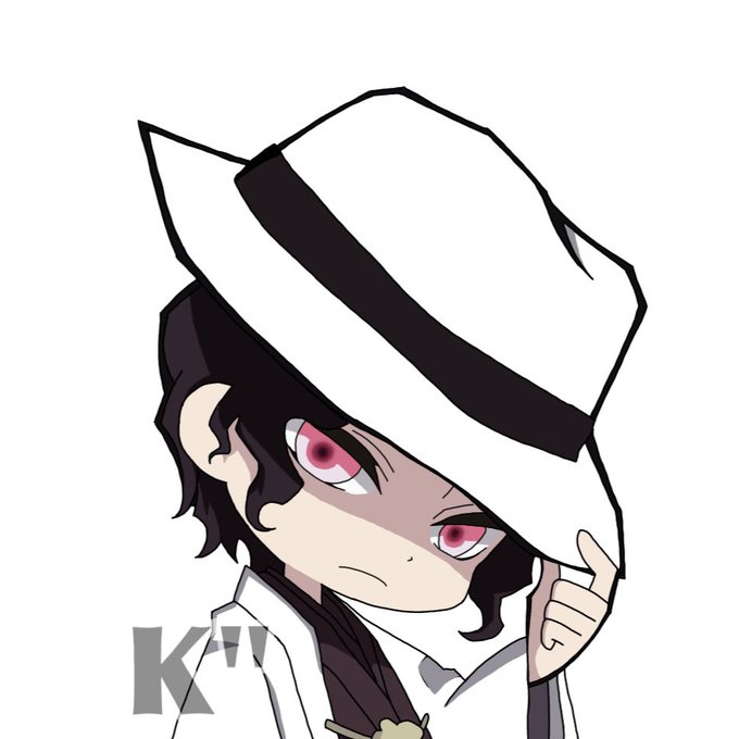 くみすけ☆*:さんがTwitterに投稿した鬼舞辻無惨(鬼滅の刃)のイラスト。