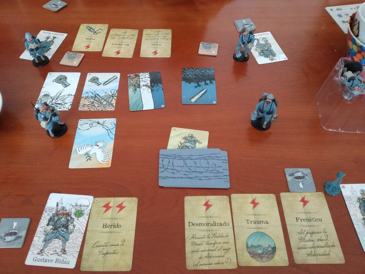 OriolTutusaus's tweet photo. Wiiii victòria in extremis al primer capítulo de la campaña de #losinseparables #armisticio #wwI #granguerra #abj #juegosdemesa https://t.co/xAaYmDAjCR