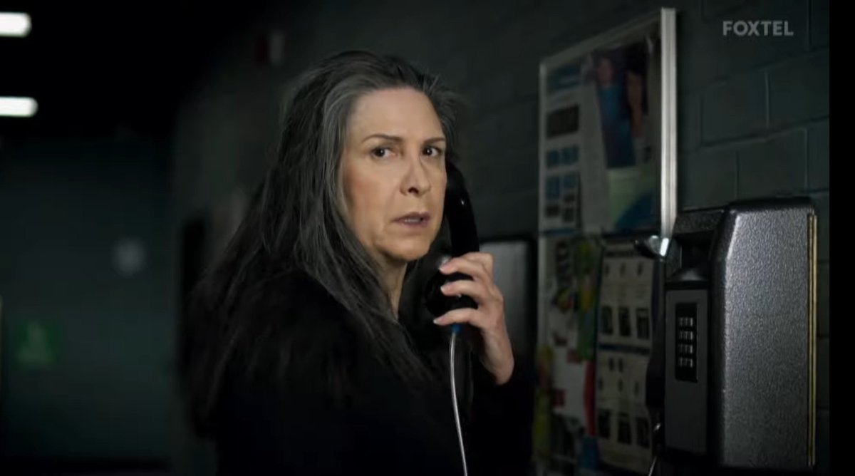 TeresaJ2022's tweet photo. Pam featured in a new Behind the Bars with a sneak peak of the final season 😍 thank you @QueenB_82 for sharing.

 'The Freak is Back' 

#pamelarabe #joanferguson #wentworth https://t.co/rFyRzxDUcx