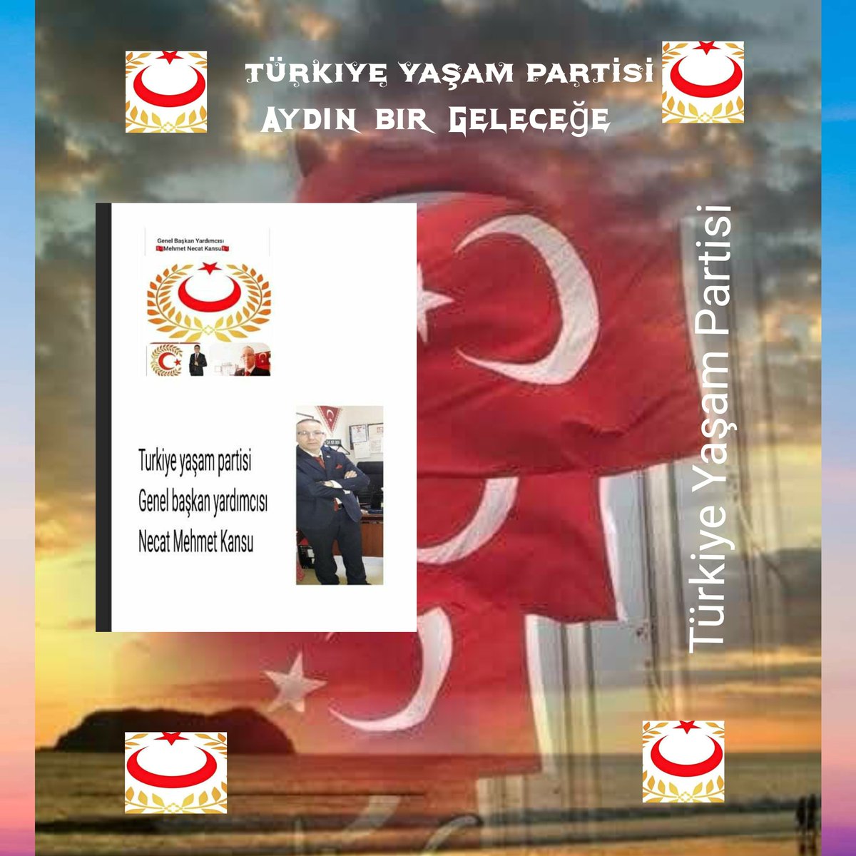 BaskanStk's tweet photo. Partisi 
Genel Başkan Yardımcısı 
Necat M.KANSU 

Üst Düzey Medya Danışmanı 
Canan AKSU https://t.co/G4gSQYL6P0
