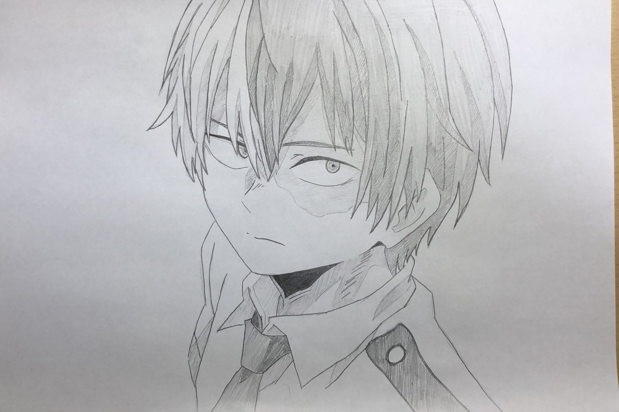 Twitter 上的 八 雪解け ログアウト 轟焦凍 模写 シャーペン ヒロアカイラスト 轟焦凍 僕のヒーローアカデミア T Co 9ubpyysbqw Twitter
