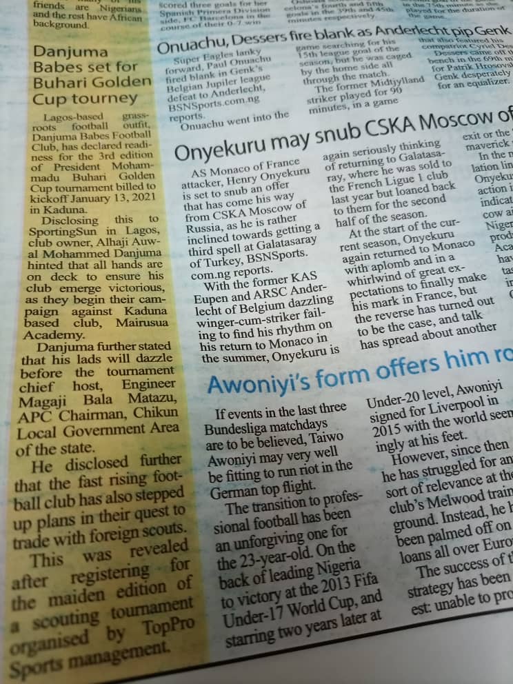 DBabesfc's tweet photo. Check out for today's paper https://t.co/MkZxlx0yiC
