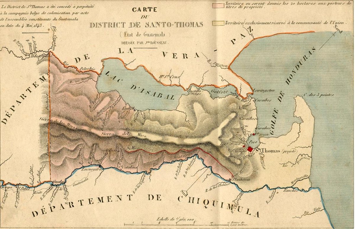 Forgotten histories of Belgian imperialism. During the 19th century, Belgian imperialism did not only affect the Congo, a whole list of other countries were seen as potential colonies. I'll share a feature story daily. Day 3: GUATEMALA  1/23via  https://www.bibliorare.com/lot/46669/&nbsp;