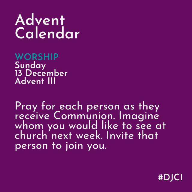 StJagoCathedral's tweet photo. #Worship
Today's #AdventChallenge for Sunday, December 13, 2020.

#Advent #DJCI #CPWI https://t.co/ZuPQVFJWg4