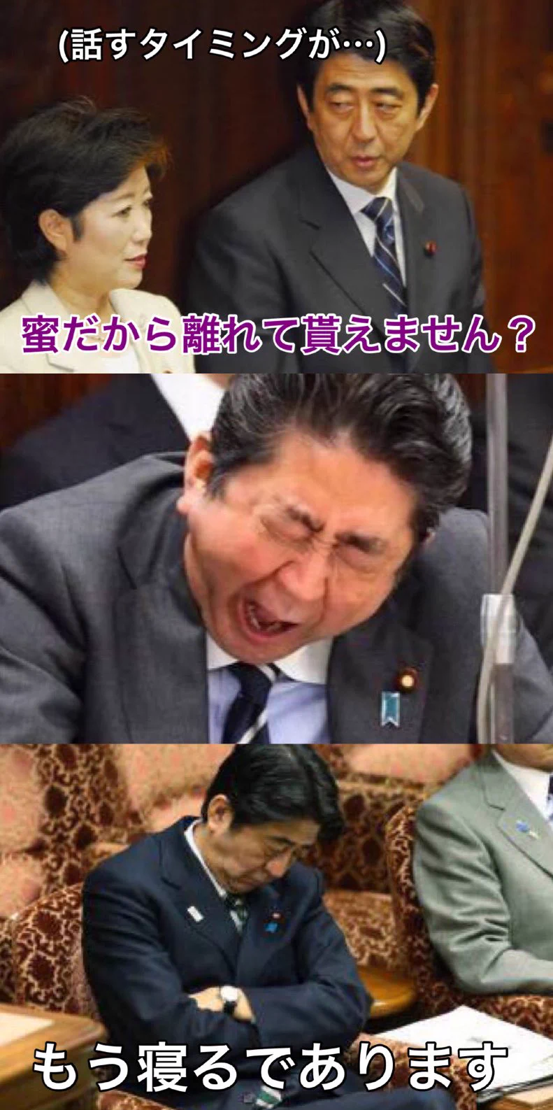 どこでもよくあること？国会で見る休み時間あるあるwww