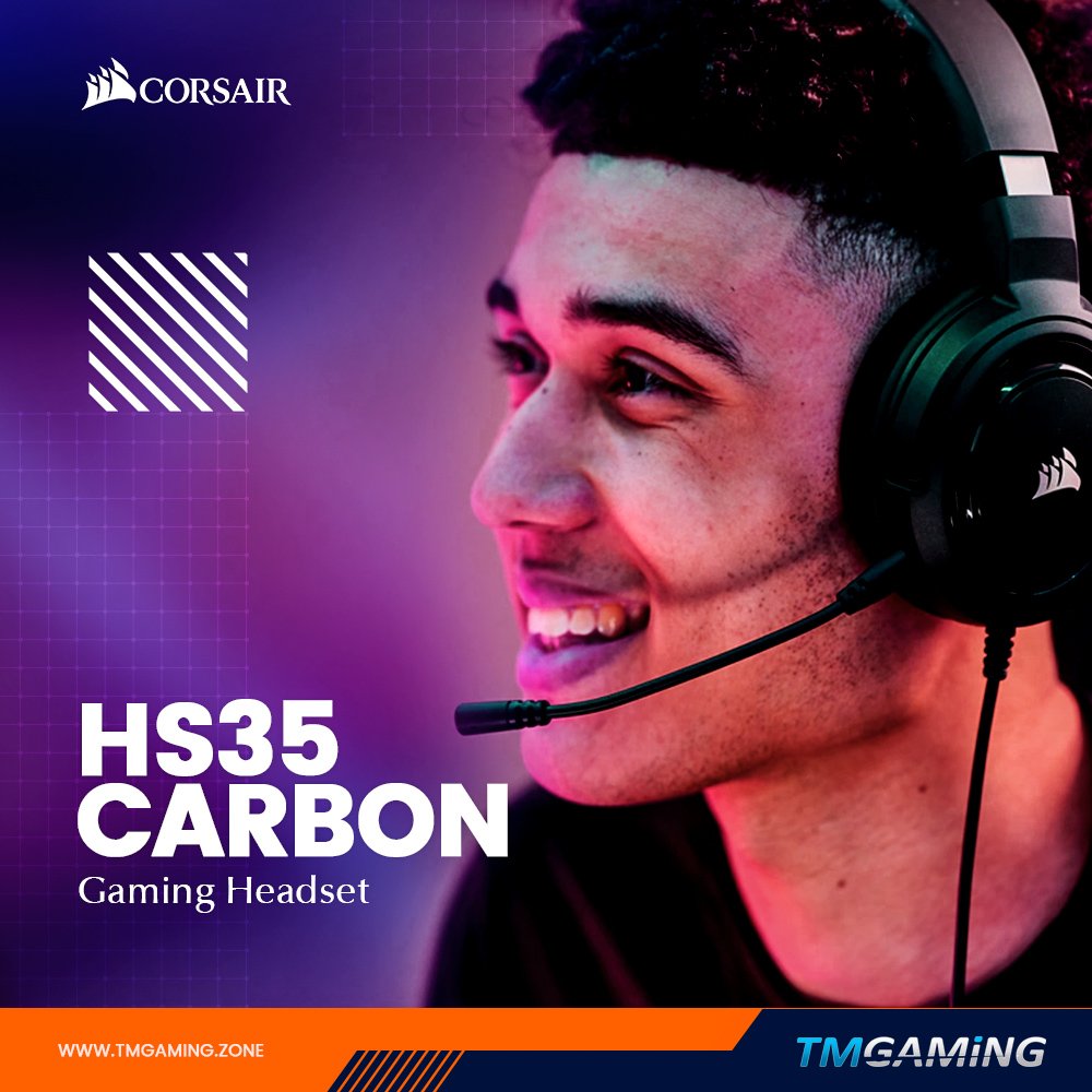techmart_me's tweet photo. CORSAIR HS35 Stereo Gaming Headset for high-quality sound and voice clarity while you play for hours -ideal for PC, PS4, Xbox One, Switch and more.
๐ฅ๏ธ https://t.co/g5jTFjJIJB
#tmgaming #techmartgaming #techmartgames #corsair #corsairgaming #gamer #headset #corsairheadset #buy https://t.co/S1WHZESOj7