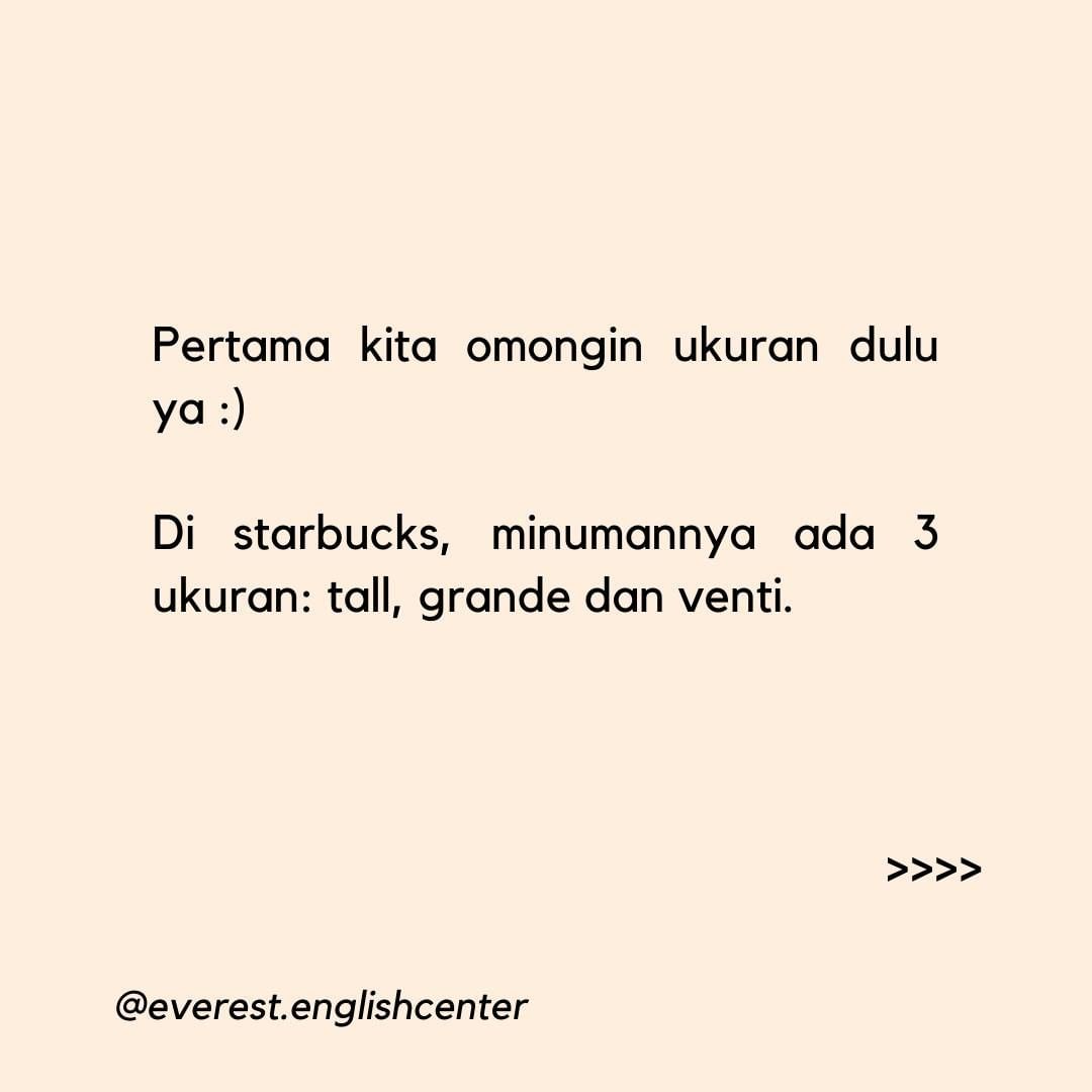 BUAT YANG BELUM TAU CARA PESAN KOPI DI STARBUCKS NIH 