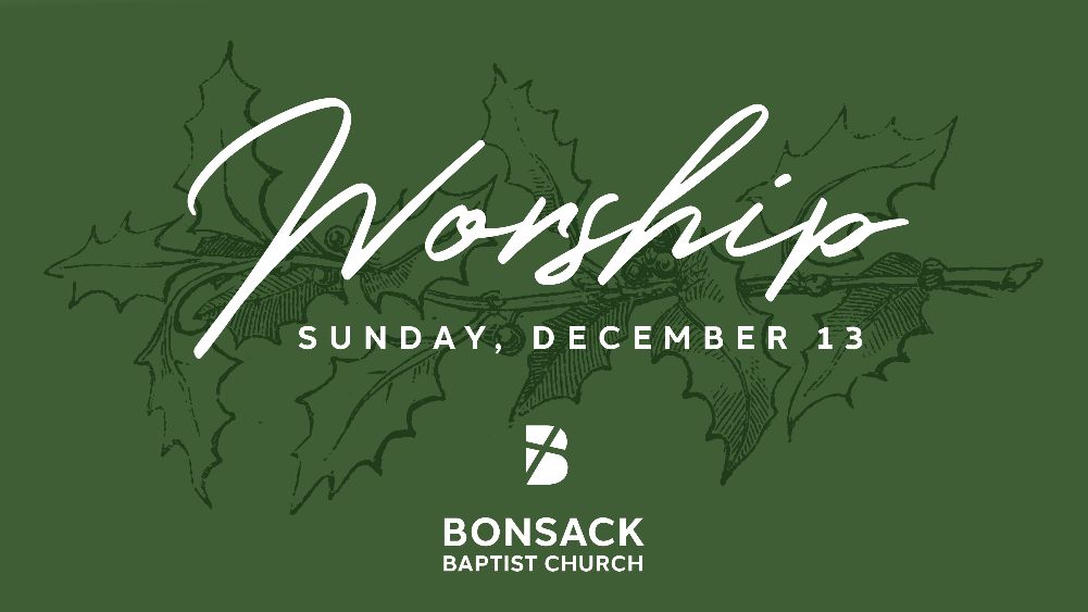 bonsackbaptist's tweet photo. God With Us: The Third Sunday of Advent - https://t.co/tGF4uQZ1gY https://t.co/Rs0JphdqAV