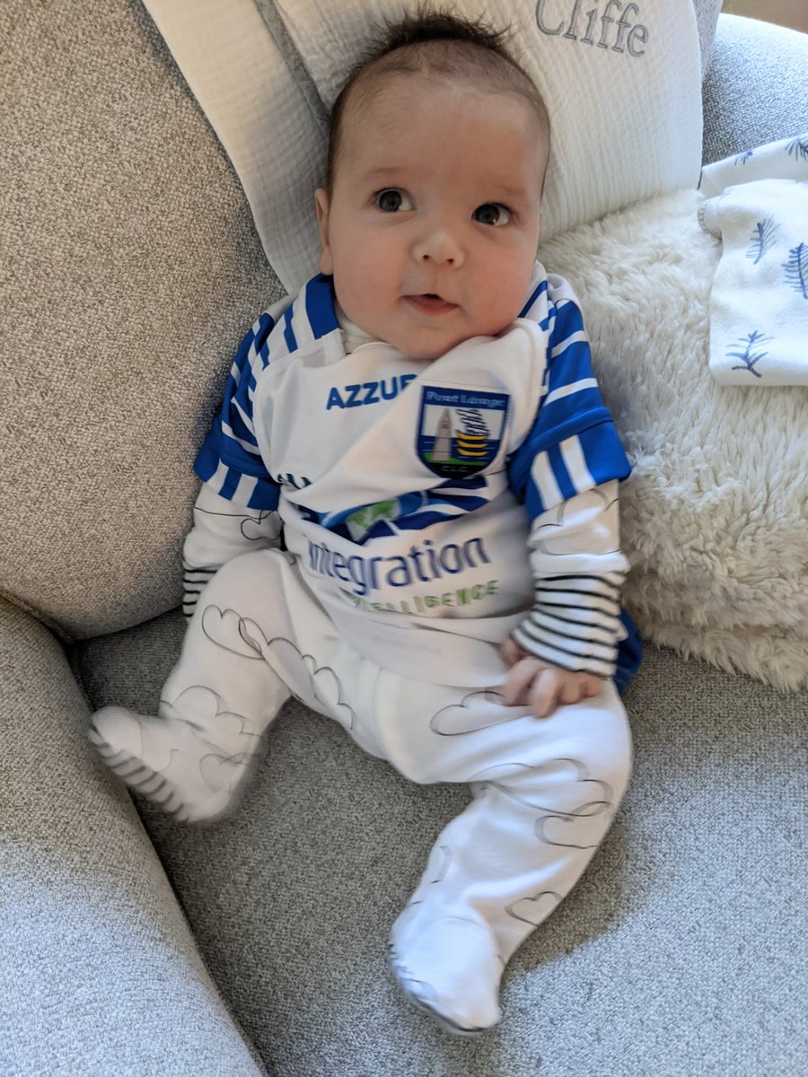 Finn's ready for the big one today! Best of luck to Tadgh and the lads today. Up the Deise! <a href="/WaterfordGAA/">Waterford GAA</a> <a href="/ckgaaclub/">Clashmore/Kinsalebeg GAA Club</a>